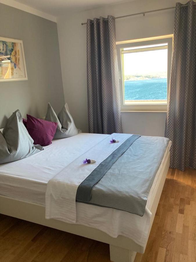 Modern Seeview Apartment Maslenica With Free Wifi, Free Parking, 300M From Beach Exteriör bild