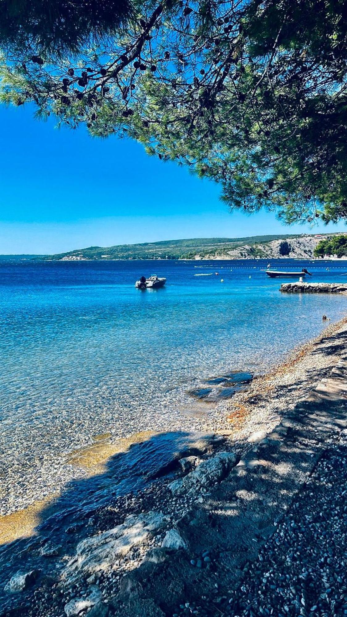Modern Seeview Apartment Maslenica With Free Wifi, Free Parking, 300M From Beach Exteriör bild